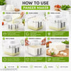 ZAIVRO Modular Countertop Kitchen Storage Rack