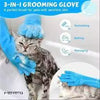 ZAIVRO Elite pet set Grooming Gloves for Bathing and Hair Removal