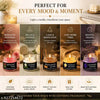 ZAIVRO Elite Premium Multi Scented Candle Set of 5  Natural Soy Wax Jar Candles for Home Fragrance  Gifting And Decoration  Rose